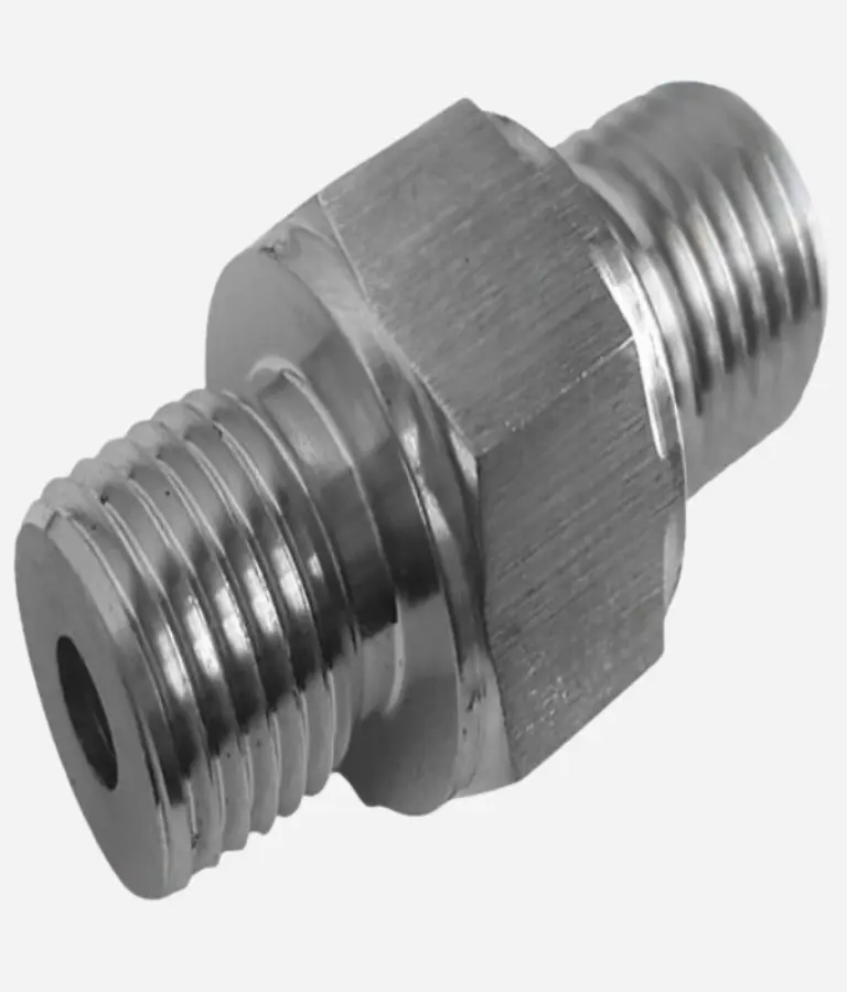 Hex Nipple BSP Male X BSP Male