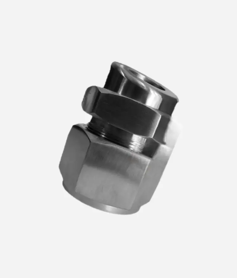 Male Connector Weld Degree