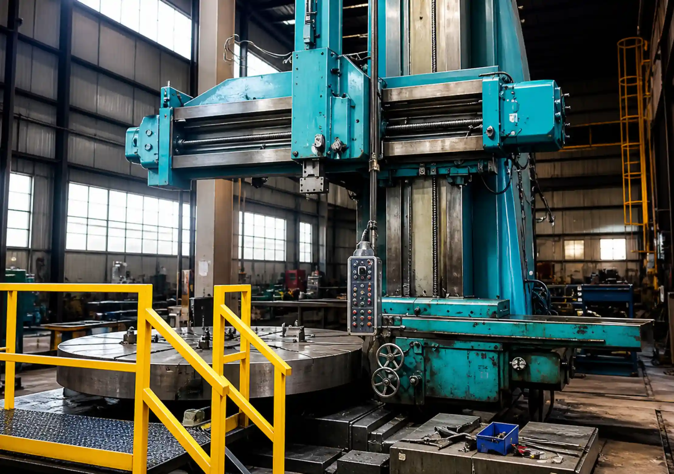 Vertical Turning Lathes-VTL- Machine (BERTHIEZ (France))